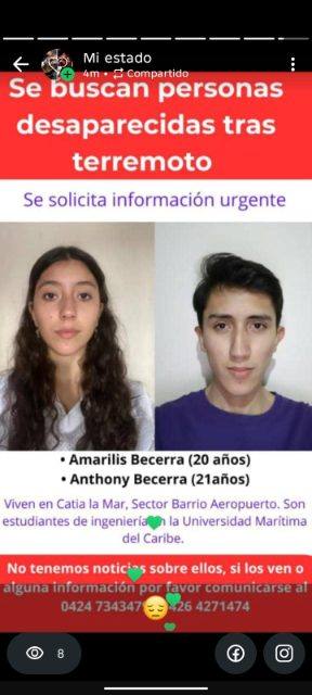 Foto de Amarillis y Anthony becerra