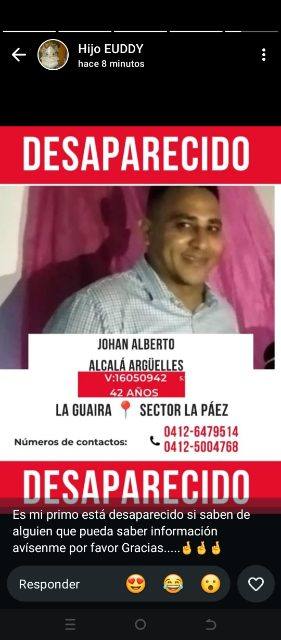 Foto de Johan Alberto Alcalá arguelles