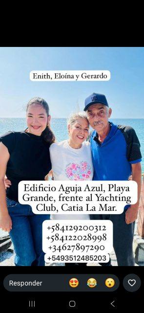 Foto de Enit, Eloina y Gerardo