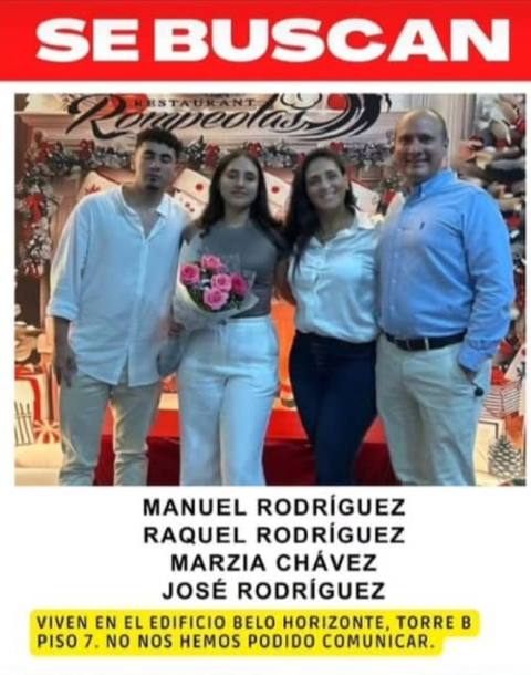 Foto de manuel rodriguez y su familia
