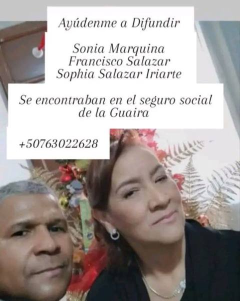 Foto de Sonia Marquina, Francisco Salazar, sophia Salazar iriarte