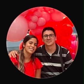 Foto de Gabriela Altuve y Ricardo Escobar