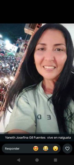 Foto de Janeth Josefina Gil y familia