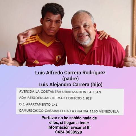 Foto de Luis Alfredo Carrera
