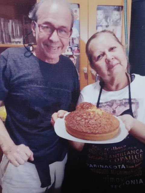 Foto de Gladys garboza y Oswaldo Contreras