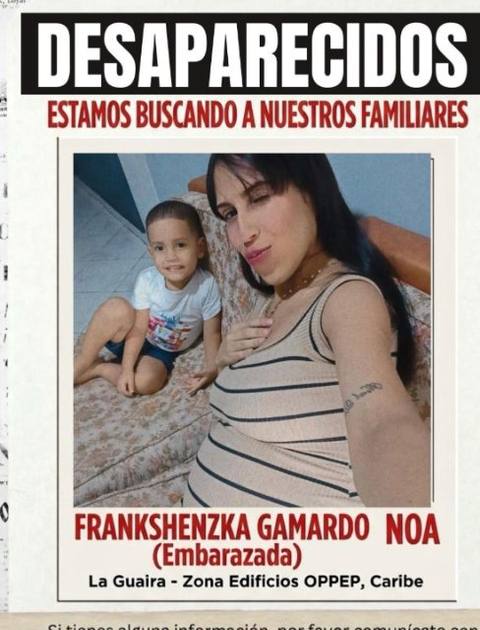 Foto de Frankshezca Gamardo y su hijo Noa Daniel