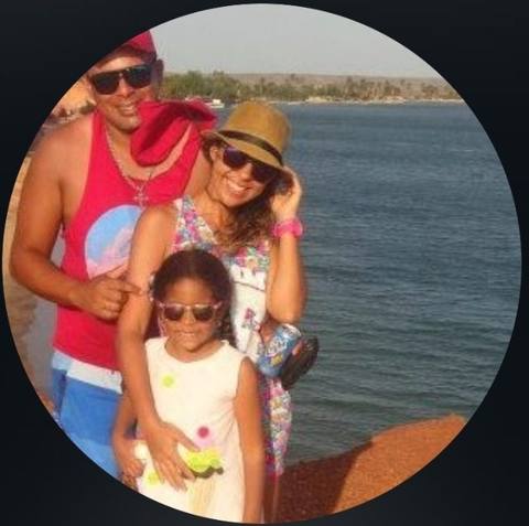Foto de Daniel perez jhoana gutierrez hijos y suegra