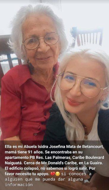 Foto de Isidra Josefina mata de Betancourt
