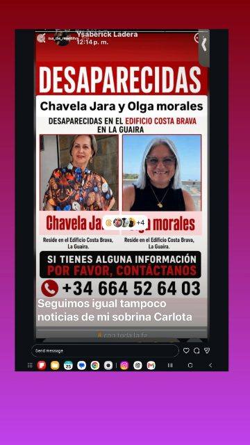 Foto de Chavela y Olga Morales
