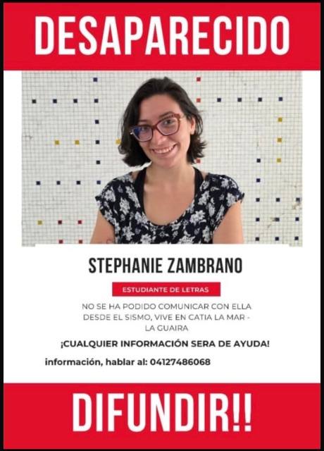 Foto de Stephanie Zambrano