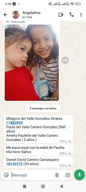 Foto de Paula y Amelia carrero