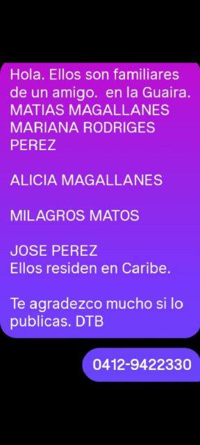 Foto de Alicia Magallanes, milagros Matos, Mariana Rodríguez, José Perez