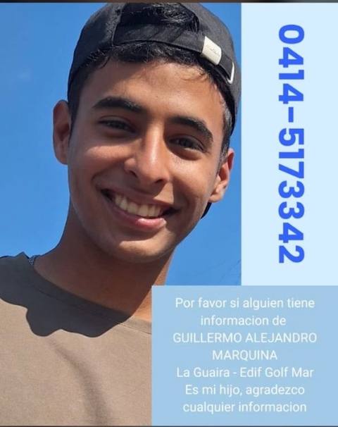Foto de Guillermo Alejandro Marquina Mendoza