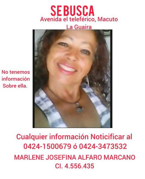 Foto de Marlene Josefina Alfaro Marcano