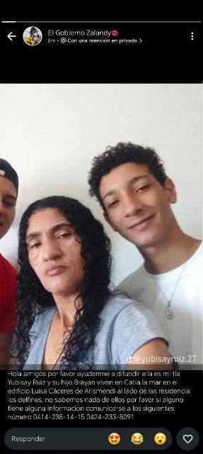 Foto de Yubisay Ruiz y brayan