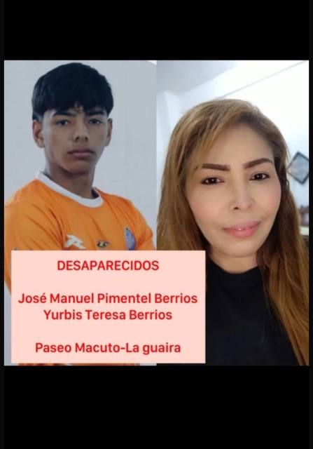 Foto de José Manuel Pimentel Berrios y Yurbis Teresa Berrios