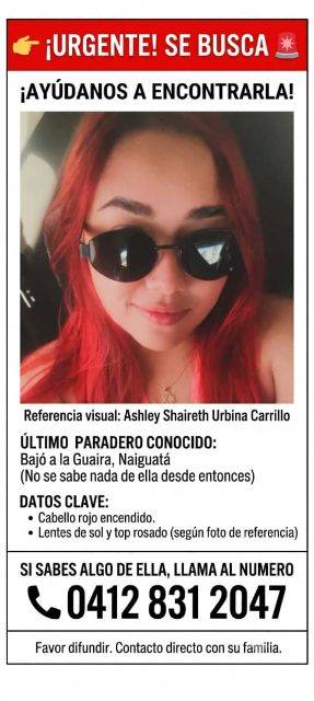 Foto de Ashley Shaireth Urbina carrillo