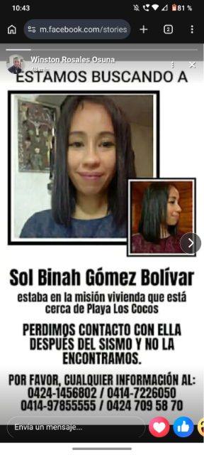 Foto de Sol binah Gómez Bolívar