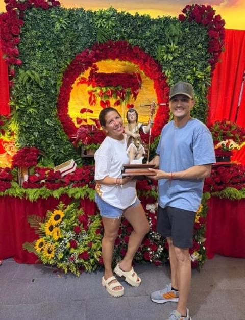Foto de Anabel Andrade y Leovaldo