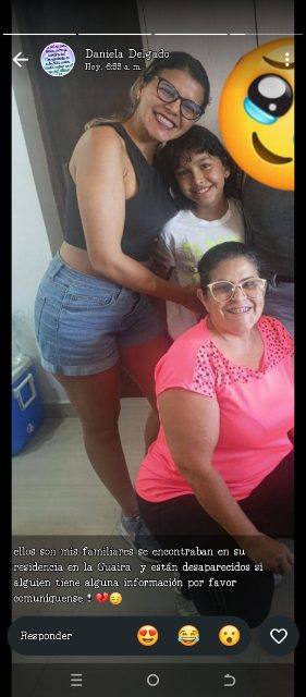 Foto de Yelitza Seijas, nieves pelayo Hilary Ortega Seijas
