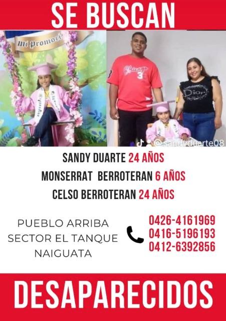 Foto de Sandy Duarte, Monserrat Berroteran, Celso Berroteran