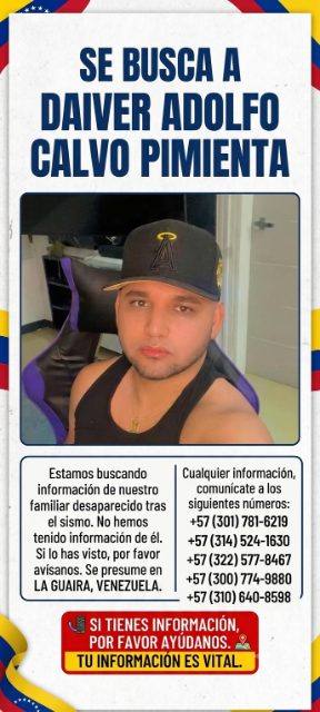 Foto de Daiver Adolfo calvo pimienta