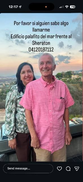 Foto de Andreína y Bashir Khawam