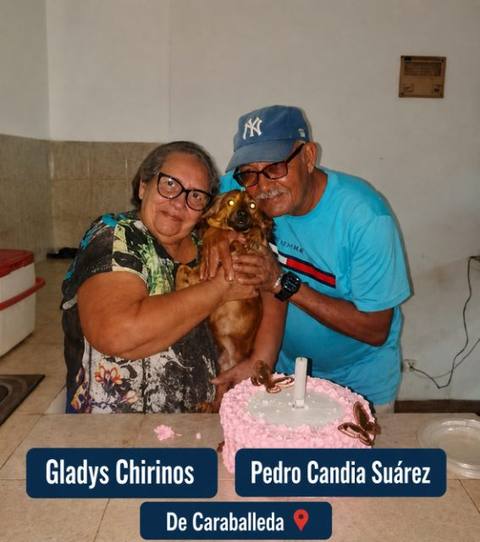 Foto de Gladys chirinos y Pedro candia Suárez