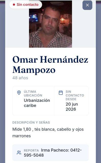 Foto de Omar Hernández manposo