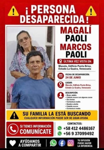 Foto de Magali Paoli y Marcos Paoli