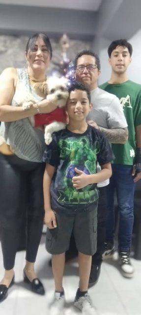 Foto de Familia Lara Villamizar, Kelly Santiago Gabriel y Wolfgang