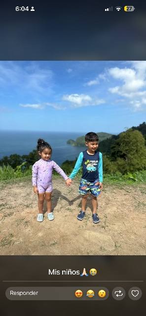 Foto de Lyam y Alexa