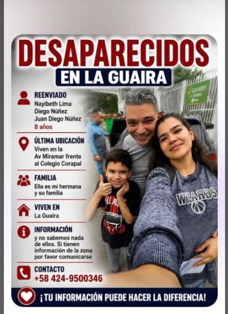 Foto de Nayibeth lima Diego Núñez Juan Diego Núñez