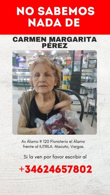 Foto de Carmen Margarita Pérez
