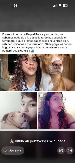 Foto de Raquel Ponce Guzmán