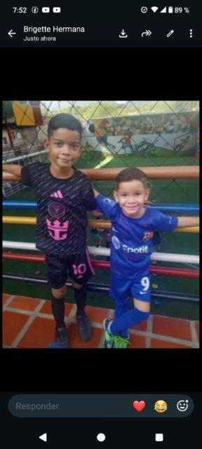Foto de Dilan y Angel Echenique