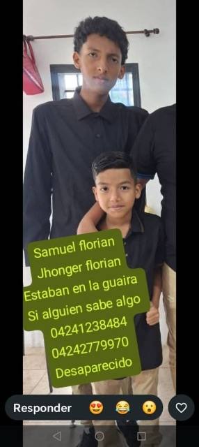 Foto de Samuel Florian Jhonger Florian