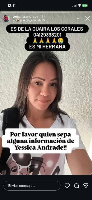 Foto de Yessica Andrade
