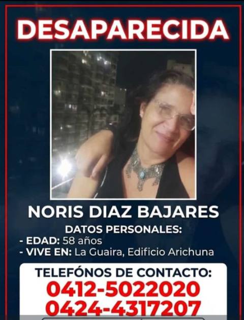 Foto de Noris Díaz bajarez