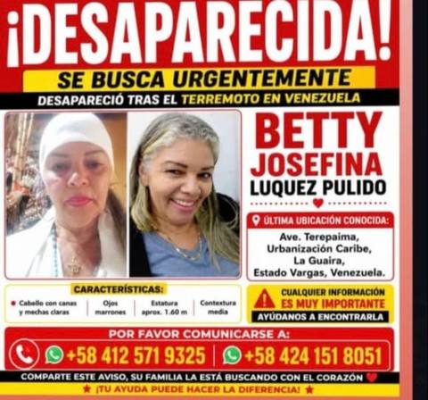 Foto de Betty Josefina Luquez Pulido