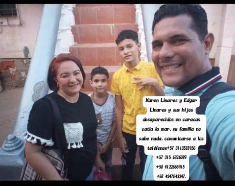 Foto de Edgar linarez, Karen Gomez de Linarez. Daniel Linarez. Jonas Linarez