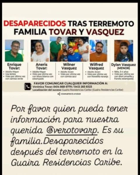 Foto de familia tovar y vasquez