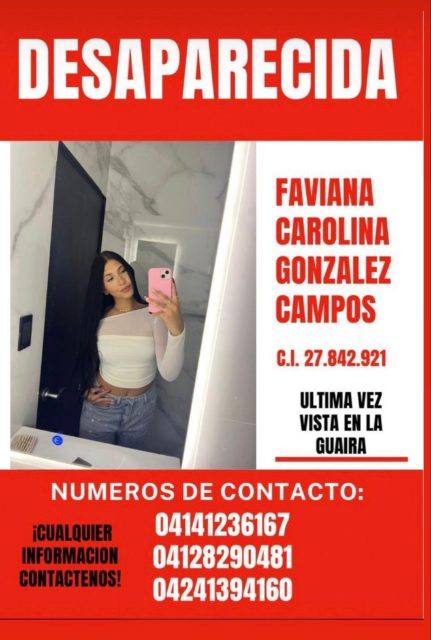 Foto de Faviana Carolina Gonzalez Campos