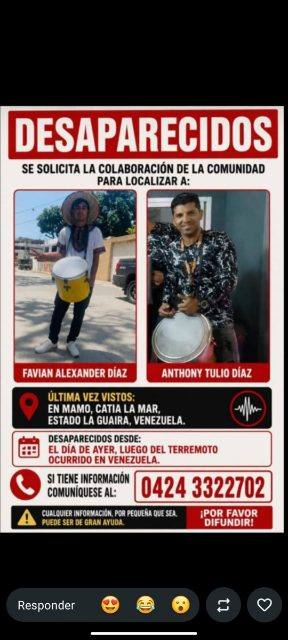Foto de Favian Alexander Díaz y Anthony Tulio Díaz