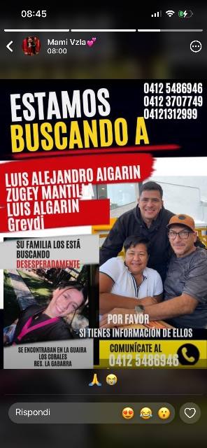 Foto de Luis Alejandro Algarin, Luis Algarin, Zugey Mantilla, Greidy Gil
