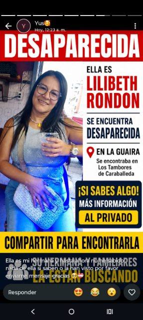 Foto de Elizabeth Rondón