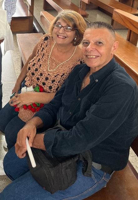 Foto de Rosalía Dazio y José Trombino