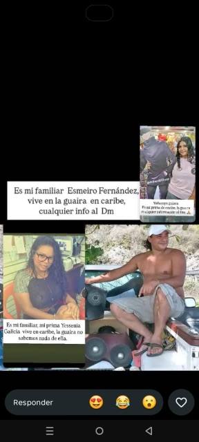 Foto de Esmeiro Fernández Yessenia Galissia Yoliarnys galicia