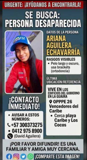 Foto de Ariana Aguilera Echeverria