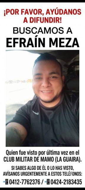Foto de Efraín meza